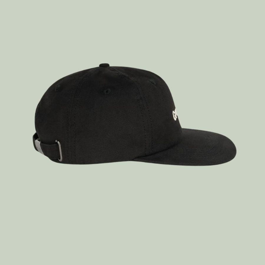 Kuroda Organic Cotton Black Baseball Cap
